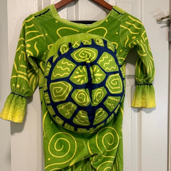 Green Turtle Costume for Kids Size 3-4 - Picture 5 of 7